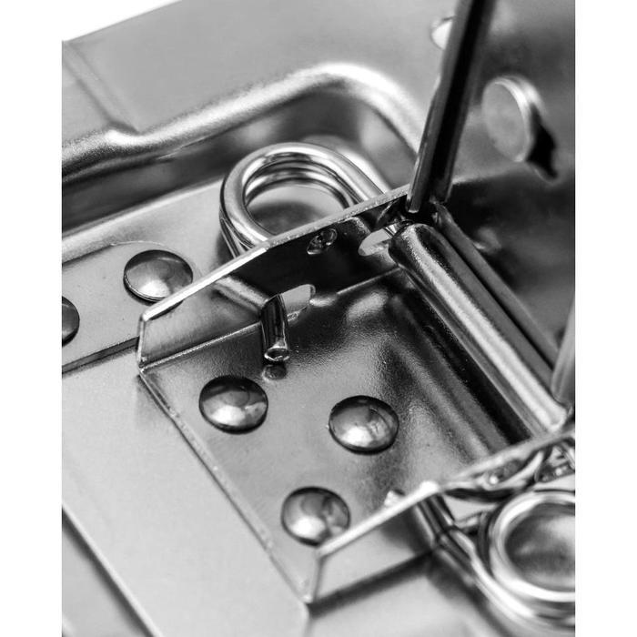 ASLI Premium Kunci Kupu Box Gembok Hardcase Flightcase Hitam Perak Besi Besar Accesses High Quality