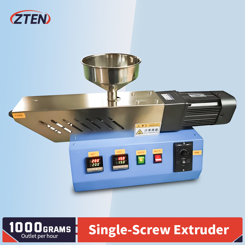 220V Desktop Single Screw Extruder Experiment Squeezing Machine Plastic Extruder Machine Polymer