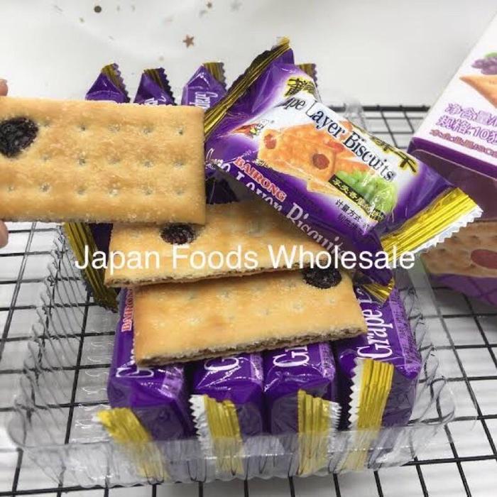 Bairong Grape Layer Biscuits Pasti Diskon