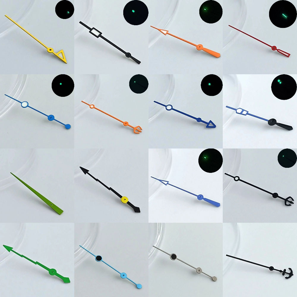 High Quality Watch Pointer Green Glow Suitable For N H35 Nh36 Movement Watch Pointer