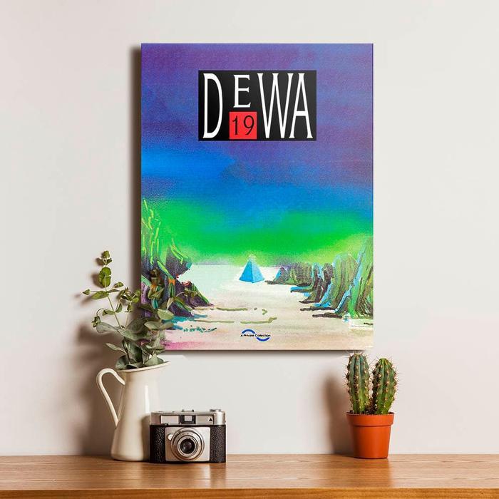 Dewa 19 Hiasan Dinding Poster Kayu Dekorasi Pajangan Walldecor