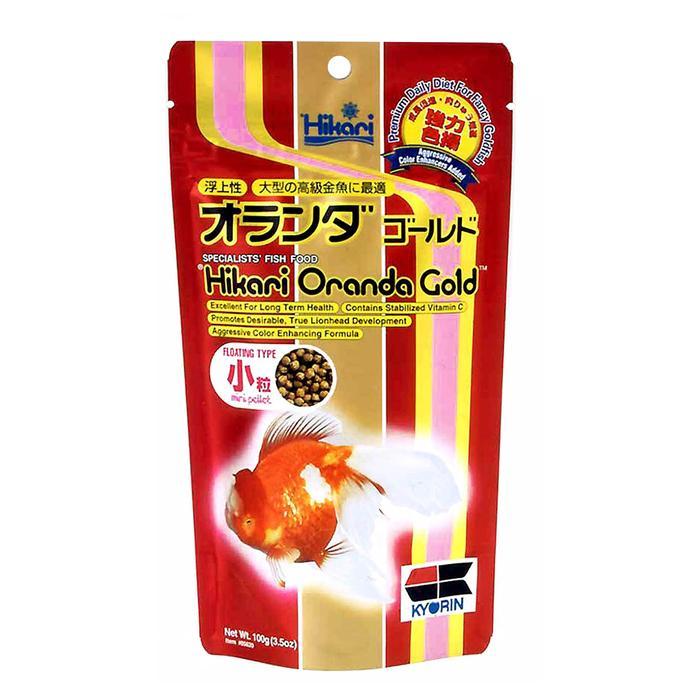 HIKARI ORANDA GOLD. MAKANAN GOLDFISH UNTUK MENINGKATKAN WARNA