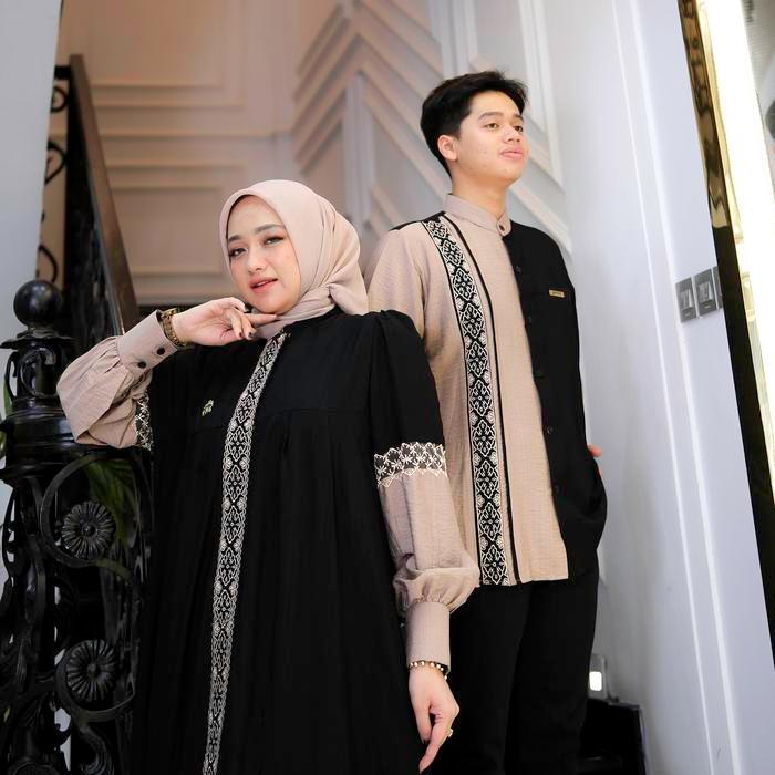 Gwenza - Asyiqa Couple Gamis Koko - Muslim Wanita Terlaris