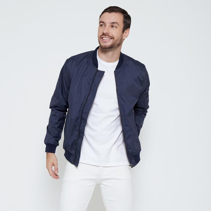 M231 Jaket Pria Taslan Bomber Panjang 1758