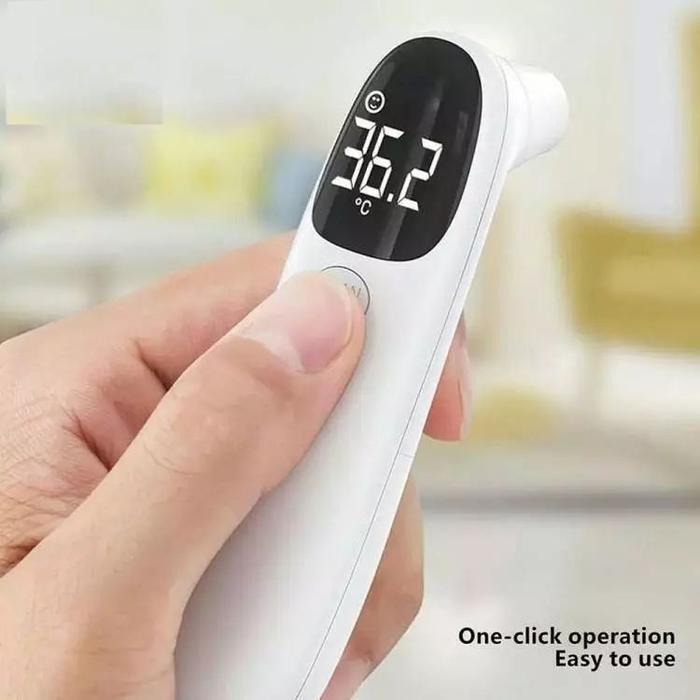 REAM Termometer Infrared Non Kontak Suhu Tubuh Digital GP100 Elfos