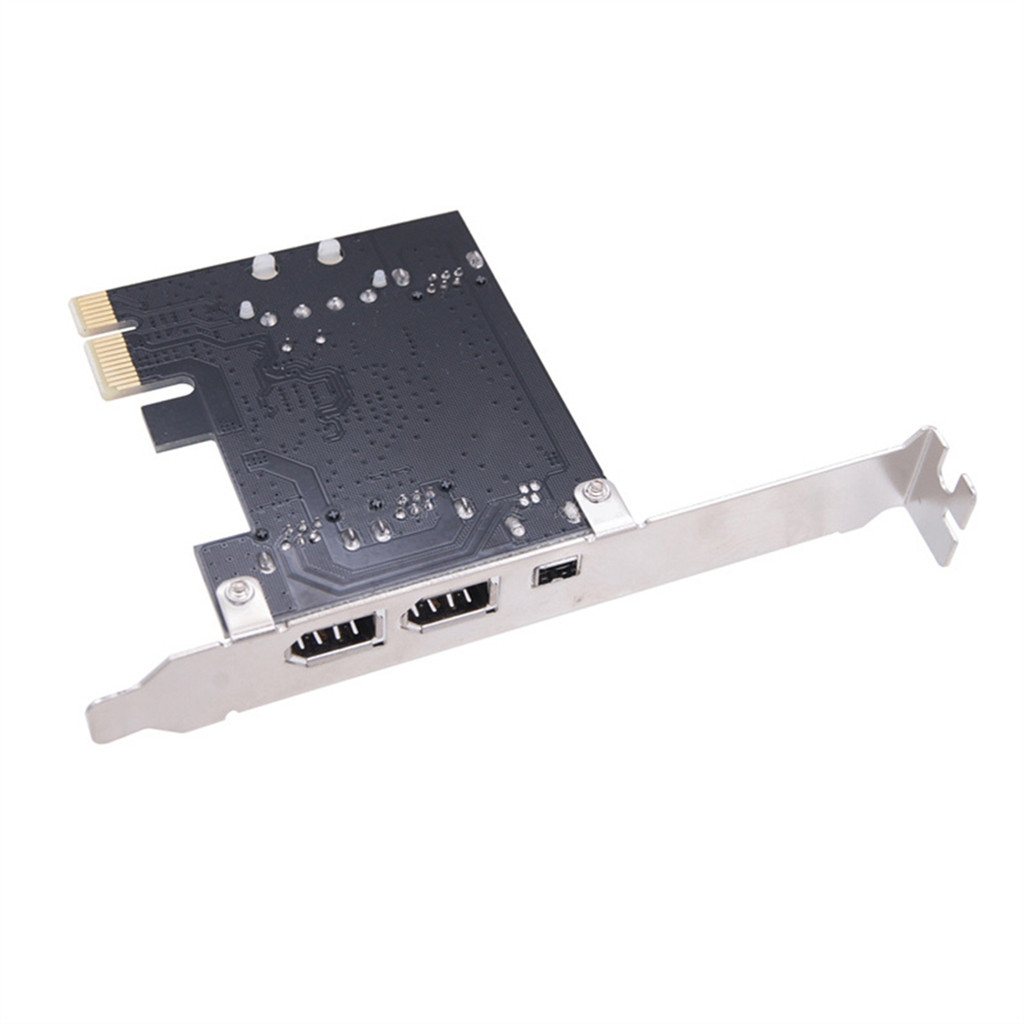 PCI-E 1X 1394 4 Port DV HD Video Capture Card Firewire Card 800/400/200/100Mbps Supports