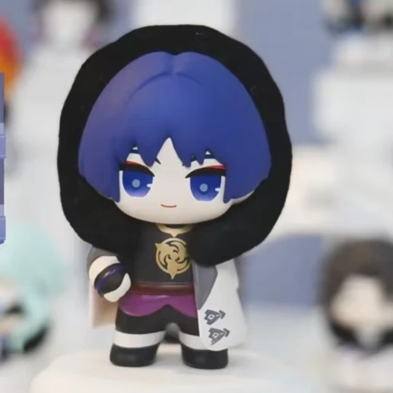 Genuine Suplay Genshin Fatui Harbinger Blind Box Merchandise Mystery Box Gifts Ornaments Anime