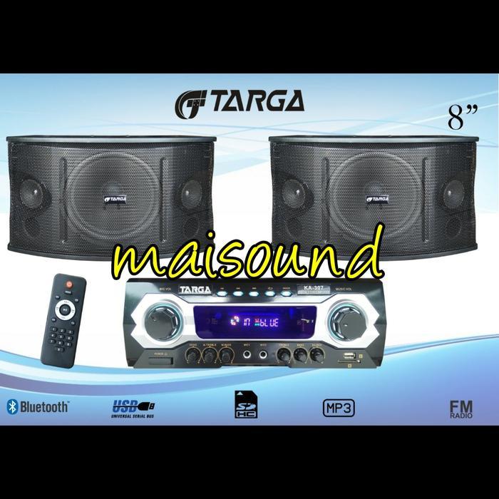 PAKET SPEAKER SOUND SYSTEM TARGA KA 307 8 INCH TARGA KA307 BLUETOOTH