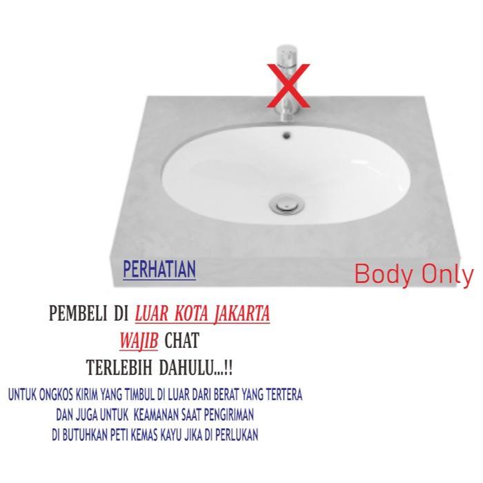 Wastafel Meja TOTO L546N W/F BODY ONLY