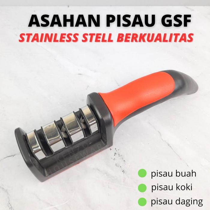 Alat Asahan Penajam Pisau Modern Asahan Pisau Stainless Pengasah Asah Pisau Alat Pengasah Pisau