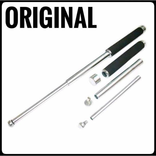 (PRODUK BARU) Stik Stick Baton Tongkat Besi Padat Security Pentungan Panjang Bisa COD Murah Laris Si