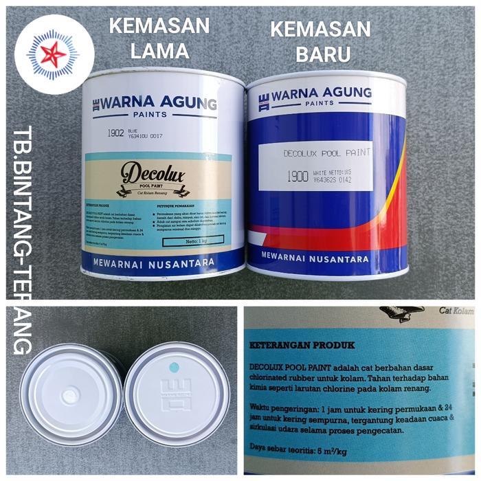 DECOLUX POOL PAINT 1 KG CAT KOLAM BERKUALITAS