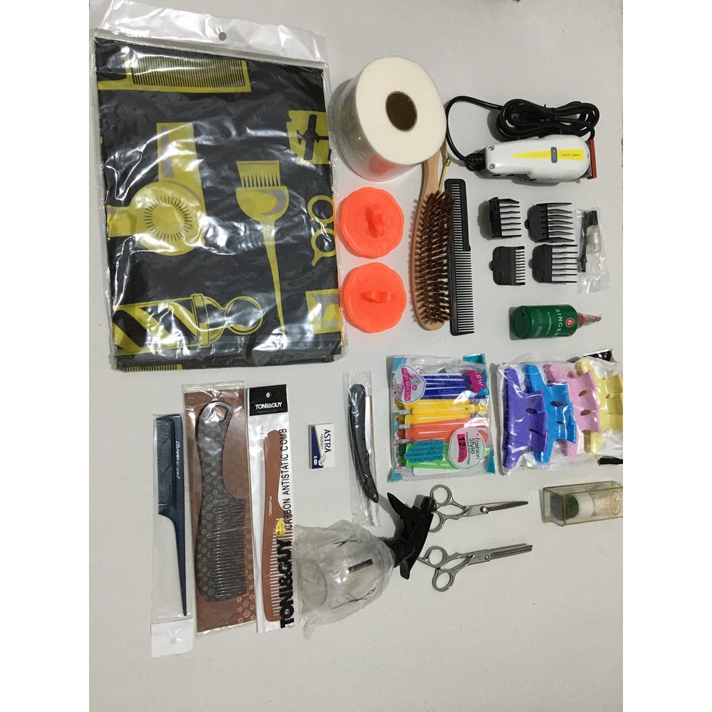 Alat Cukur Rambut Paket Hemat Peralatan Usaha Cukur Rambut Barbershop