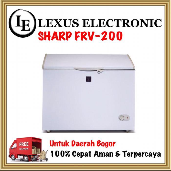 FREEZER SHARP FRV200 CHEST FREEZER MURAH 200 LITER