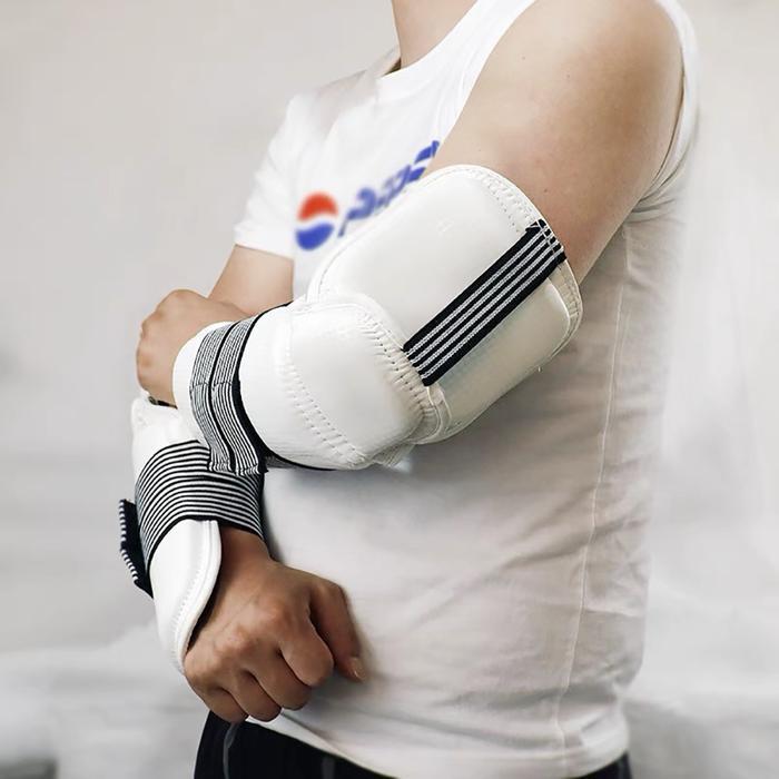 Satu Set Pelindung Kaki Tangan Taekwondo / Deker Taekwondo / Arm Hin Guard Taekwondo / Alat