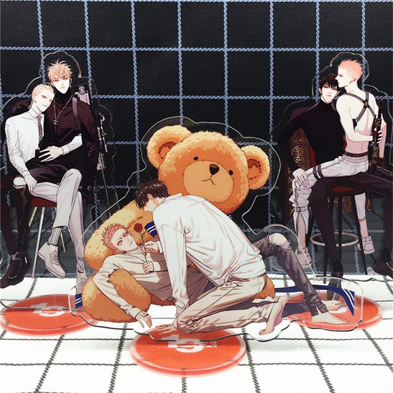 BL Anime 19 Days Acrylic Figure Stand Model Toys Old Xian Hetian Jian Yi Character Desk Decoration 1