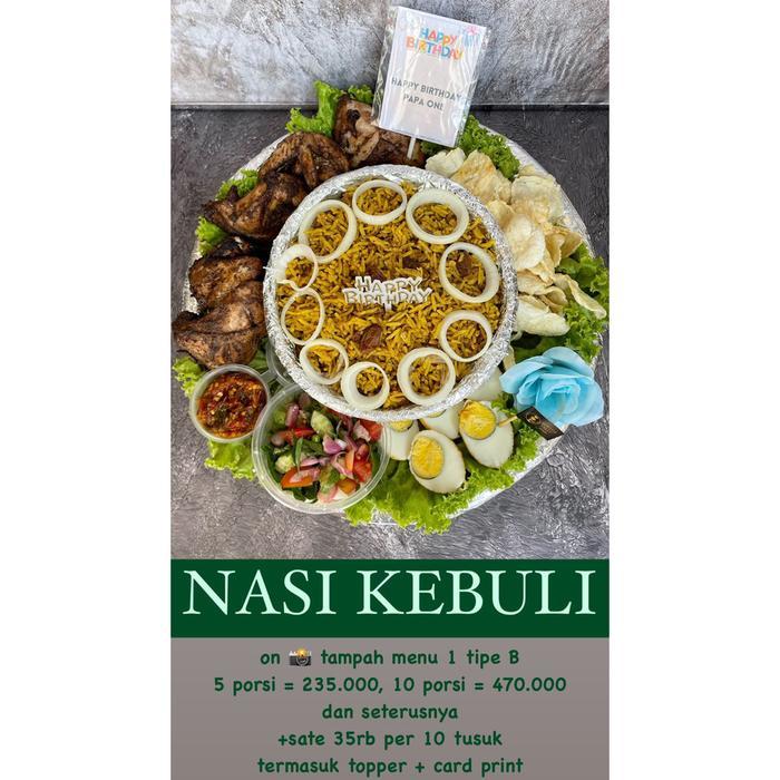 Nasi Kebuli Tampah Hampers Idul Fitri / Paket Lebaran - READY SETIAP HARI