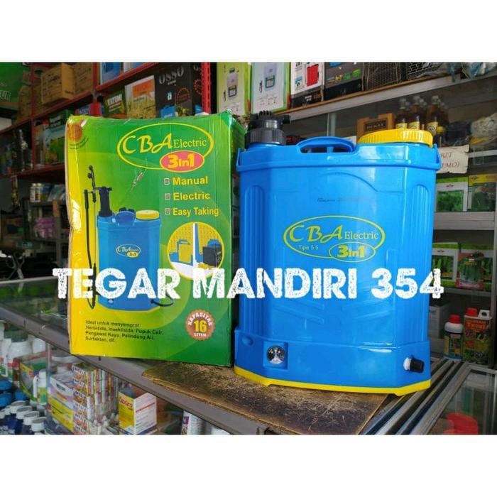 Tangki elektrik dan manual cba 16liter sprayer manual cba 5.5 Sprayer Elektrik CBA Electric 3 in 1
