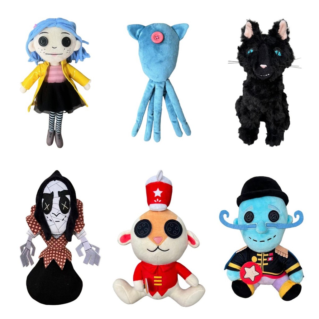 New Coraline Other Mother Series Plush Toy Movie Character Stuffed Doll Soft Collectible Gift for