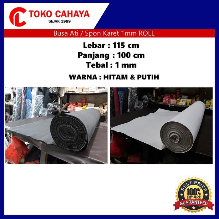 Spon Karet Busa Ati Spon Eva Sponge ROLL 1mm - METERAN