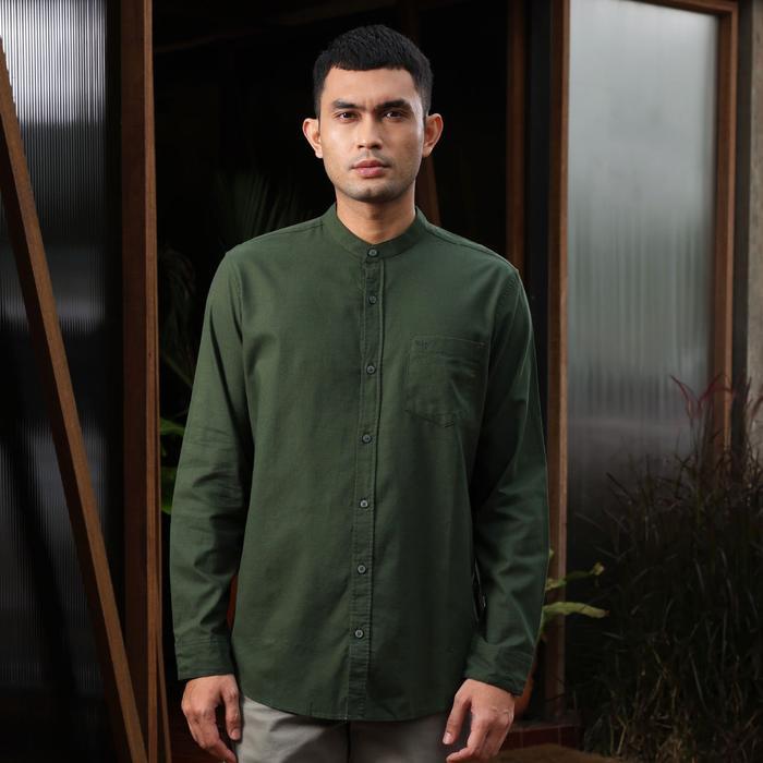 Emba Classic - Rona Kemeja Koko Pria Kerah Shanghai Lengan Panjang Collection Baju Muslim