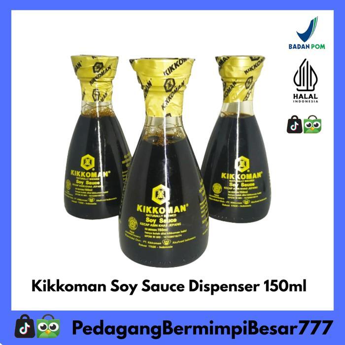 KIKKOMAN SOY SAUCE HALAL KIKKOMAN SHOYU HALAL 150ML