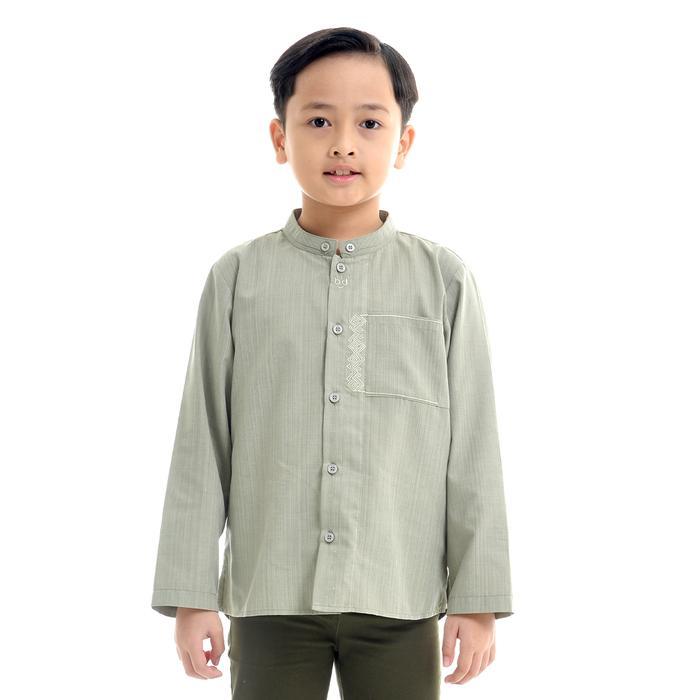 RABBANI - KEMEJA KOKO LENGAN PANJANG ANAK SYAFIQ