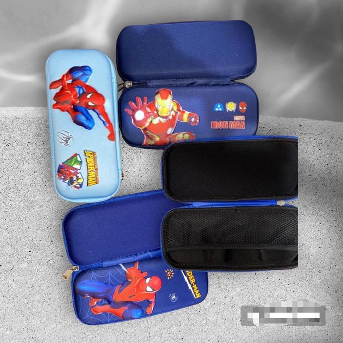 Stok Baru Tempat Pensil Anak Karakter 3D / Kotak Pensil 3D Karakter Cewe & Cowo Stationery