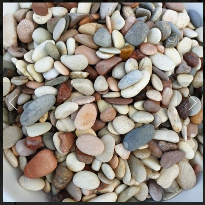 Stok Baru Batu Panca Warna - Batu Alam Hiasan Taman & Aquarium Pot Tanaman Kecil 10-12kg Ornamen