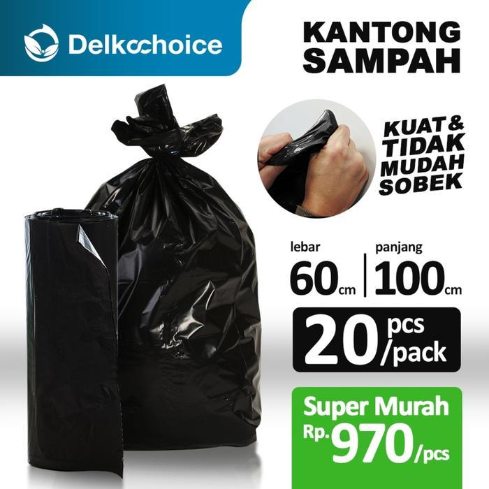 Kantong Plastik Sampah Besar Trash Bag 60X100