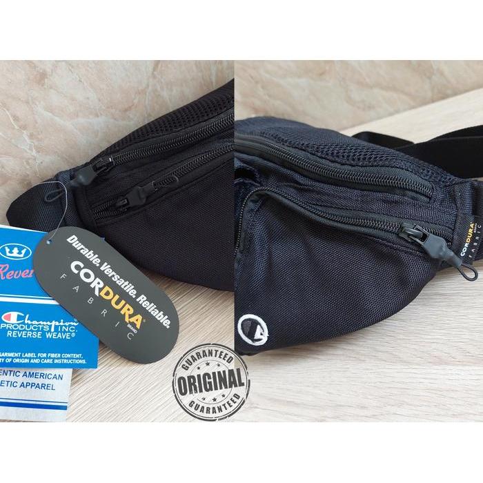Original Champion Waist Bag Reverse Weave Belt Champion Tas Selempang Co