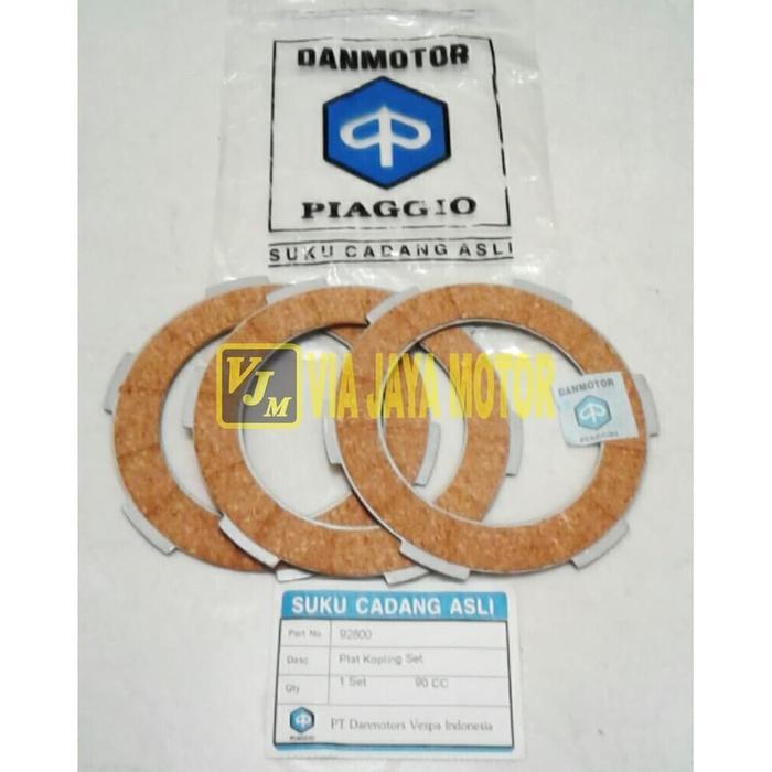 Plat Kampas Kopling Vespa Super Px Lama Danmotor Termurah Langka