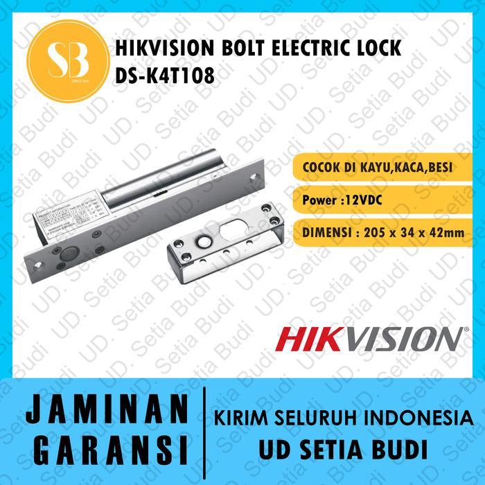 Value Series Bolt Electric Lock Hikvision DS-K4T108