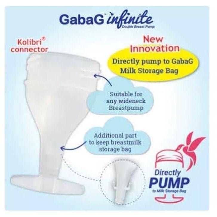 Gabag Breastpump Connector / Gabag Kolibri