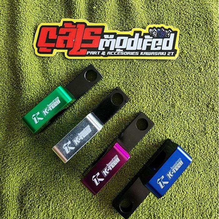 bracket selang rem depan alumunium original ktech thailand