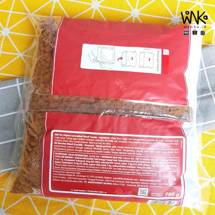 LOTUS BISOFF COOKIE CRUMBLE - DESSERT TOPPING CHEESE CAKE BISCUIT