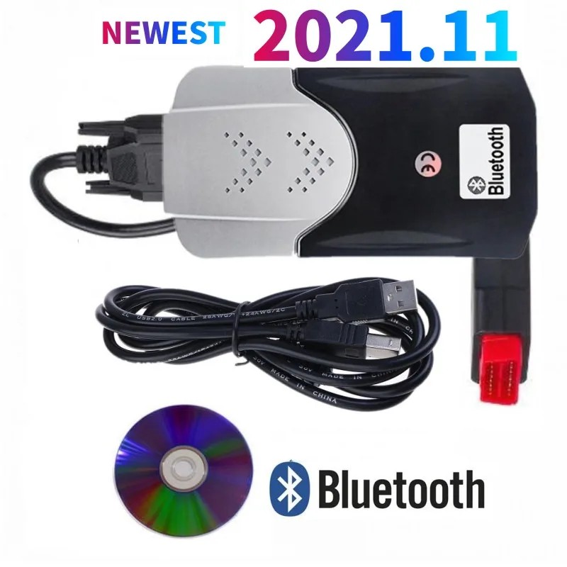 NEWEST 2021.11 Keygen VD DS150E CDP Led OBD2 Scanner For tnesf delphis orpdc VD TCS CDP Cars Trucks 
