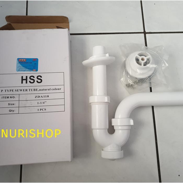 Sifon wastafel pvc/ avur/ sifon wastafel leher angsa/ bottle trap pvc