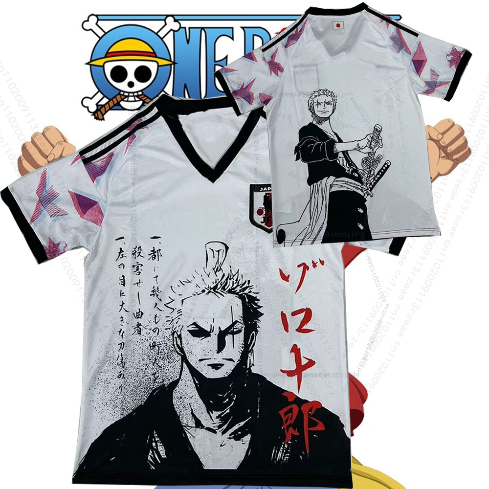 Latest Anime Japan Football Jersey Sauron Fans Edition Jersey Luffy Special Edition Breathable