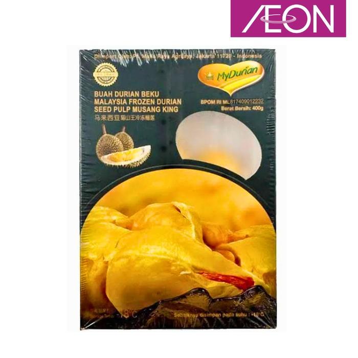 Durian Musang King Frozen Pack My Durian 400 Gr / Frozen Durian Musang King Pack 400 Gr