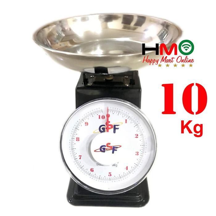 TIMBANGAN 10KG MANUAL ANALOG GSF 4310 UNTUK BUAH / BARANG/ SERBAGUNA
