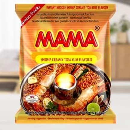 "New" Mie instan MAMA Shrimp Tom Yum Creamy 90g Thailand