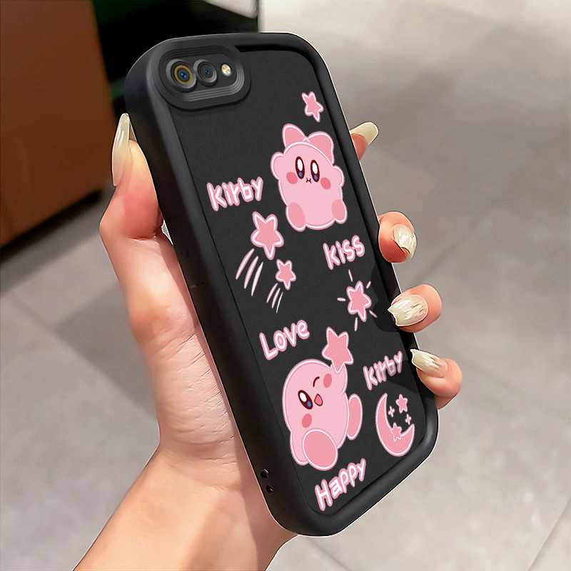 Casing Hp Realme C2 Realme C2s OPPO A1K Case Casing HP Boneka kartun Pola kasus ponsel tangga sederh
