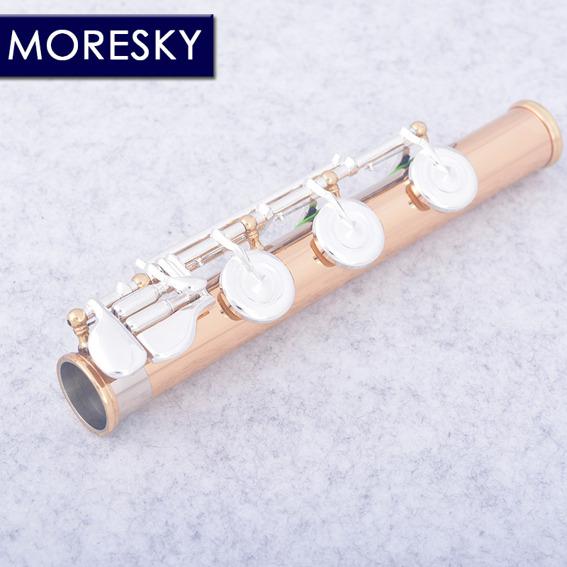 MORESKY 17 Open Holes C Key Flute MFL-812
