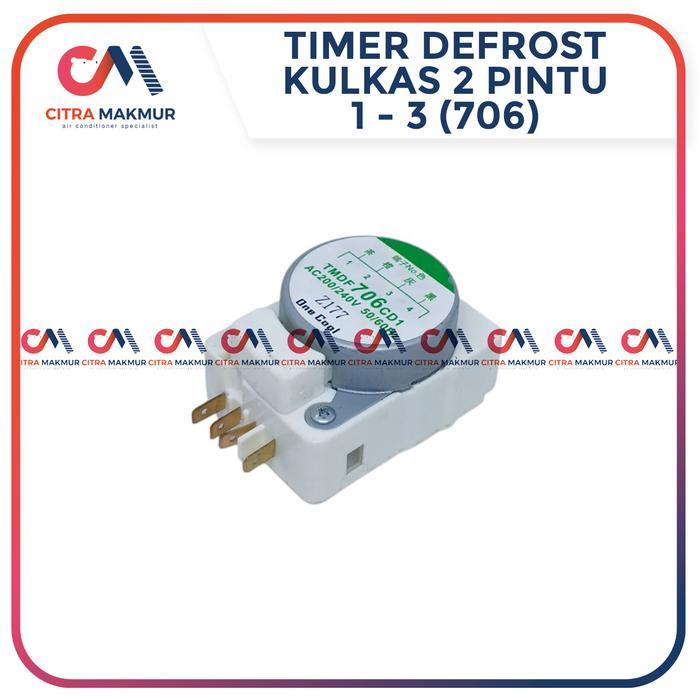 Timer Defrost Kulkas toshiba 1 3 1-3 2 pintu 706 panasonic polytron