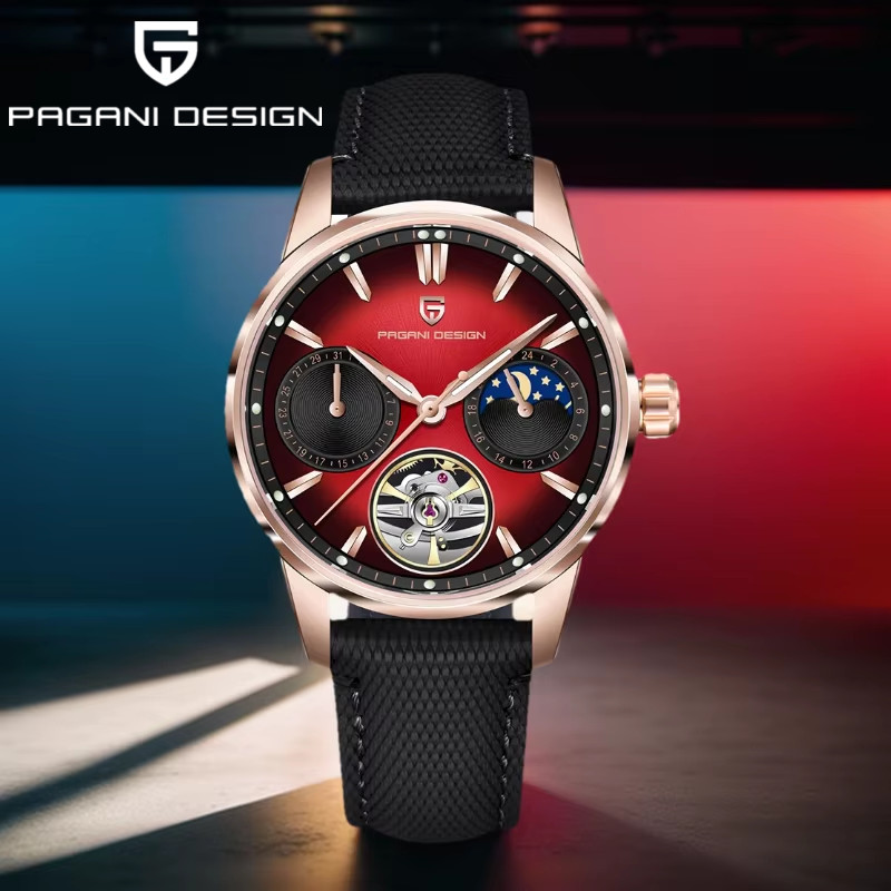 2025 Pagani Design New Luxury Men's Watch Tourbillon High end Automatic Mechanical Watch Top