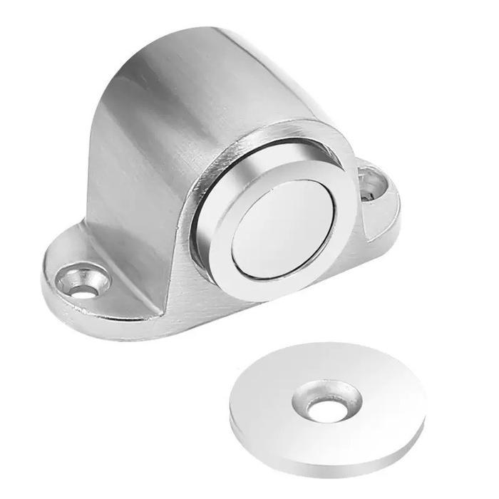 Stopper Magnet Mini Stainless 30A-Penahan doorstop doorstopper pintu kecil mungil magnet door stoper