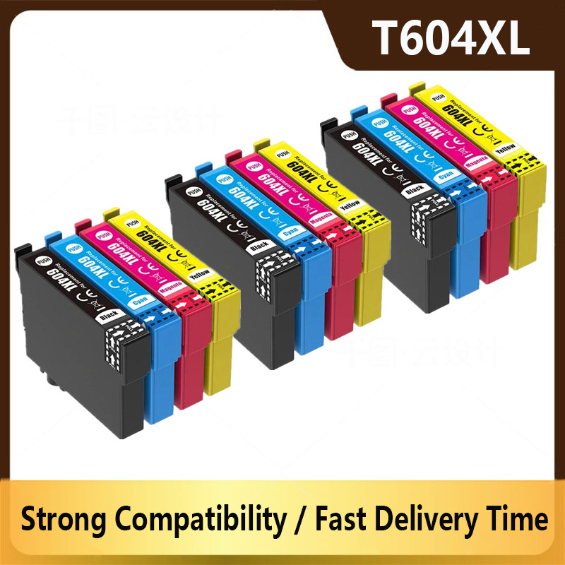 Europe T604 604 604XL T604XL Ink Cartridge For Epson XP-2200 2205 3200 3205 4200 4205 WF-2910 2930
