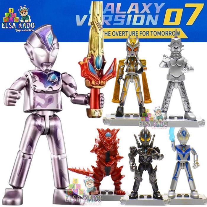 Blokees Ultraman Galaxy Version volume 7 Action Figure Ultra Man The Overture For Tomorrow GV Vol 07