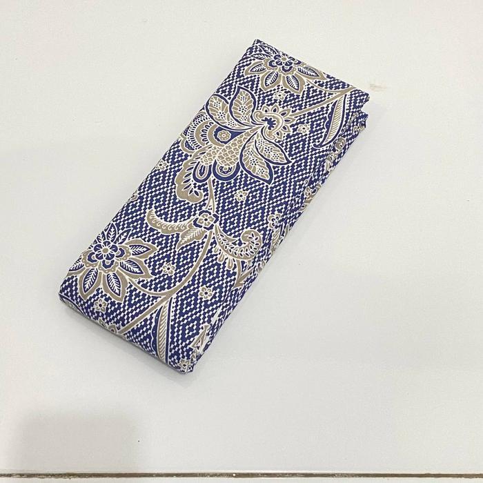 Kain Batik Katun TR Printing Pekalongan Motif Kekinian Elegan Ukuran Panjang Dasar Batik Meteran